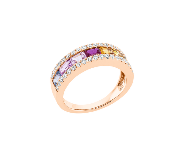Brogle Classic Sapphire Ring Rainbow Brogle Classic Sapphire Ring Rainbow