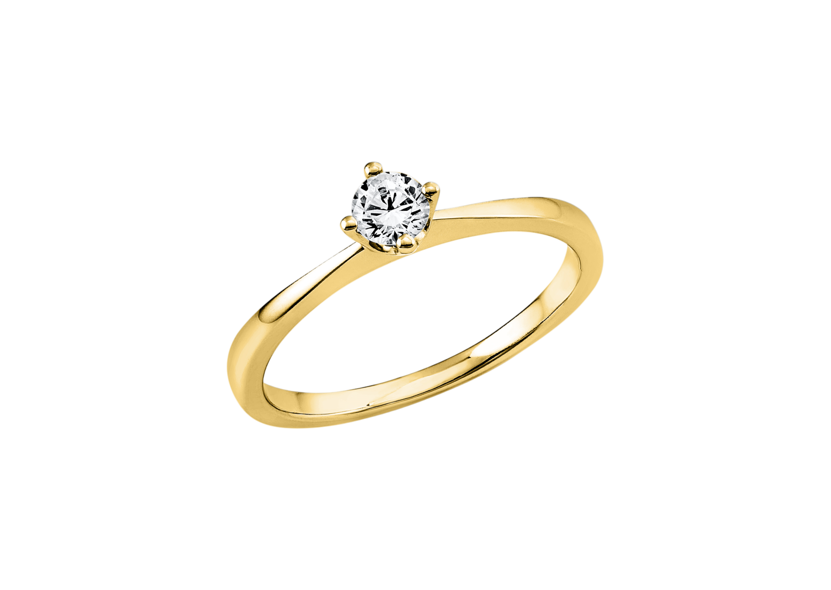 Brogle solitaire ring