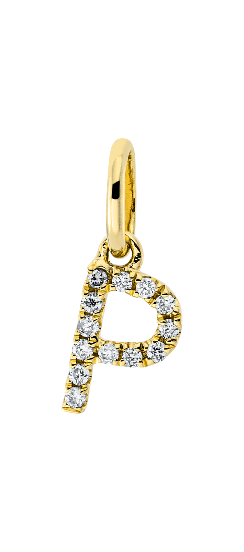 Brogle Classic Buchstabenanhänger P mit Diamanten Brogle Classic Buchstabenanhänger P mit Diamanten