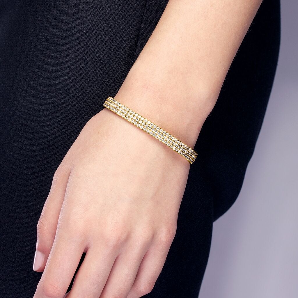 Brogle Selection flexible tennis bracelet Brogle Selection flexible tennis bracelet