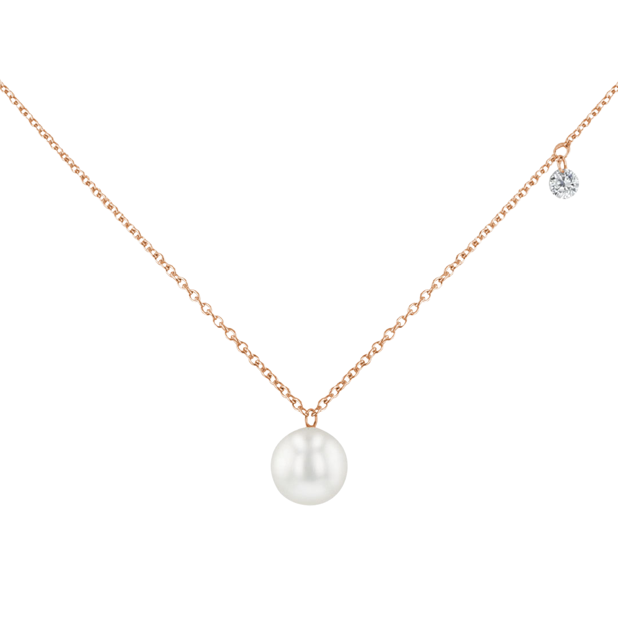 Brogle Classic necklace with Akoya pearl pendant Brogle Classic necklace with Akoya pearl pendant