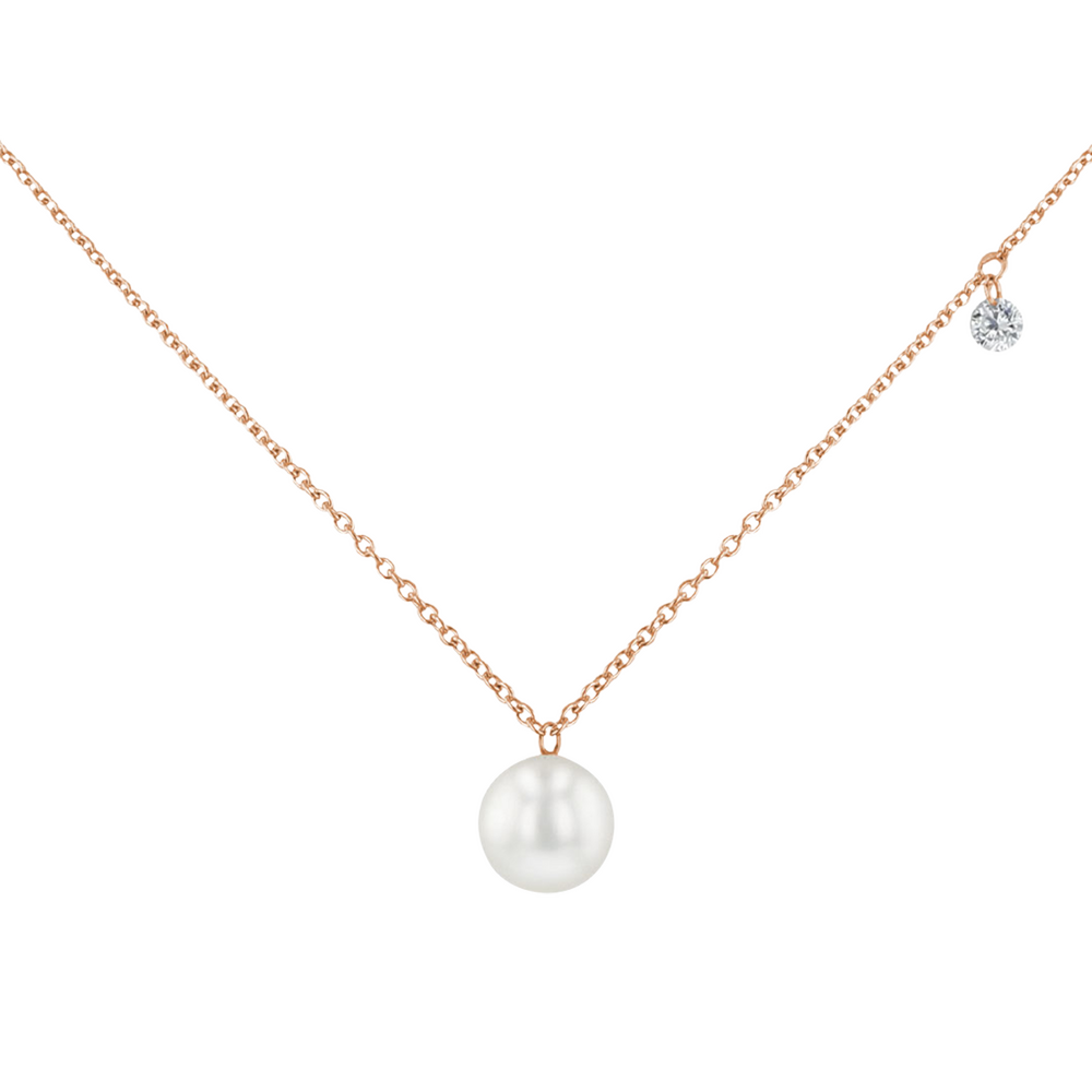 Brogle Classic necklace with Akoya pearl pendant Brogle Classic necklace with Akoya pearl pendant