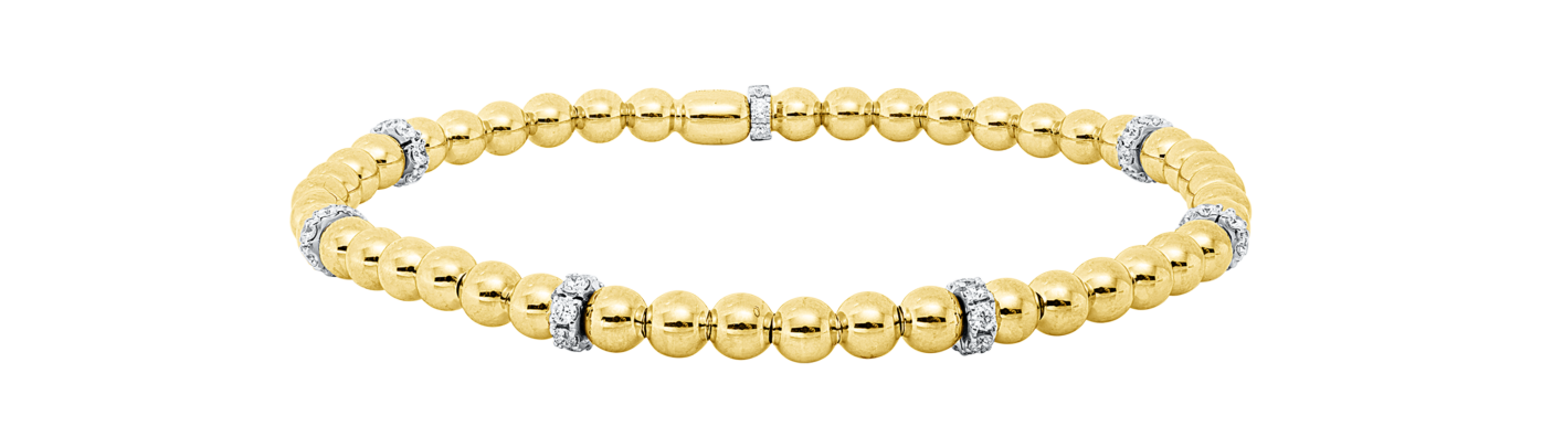 Brogle Classic Bicolor Diamantarmband Brogle Classic Bicolor Diamantarmband