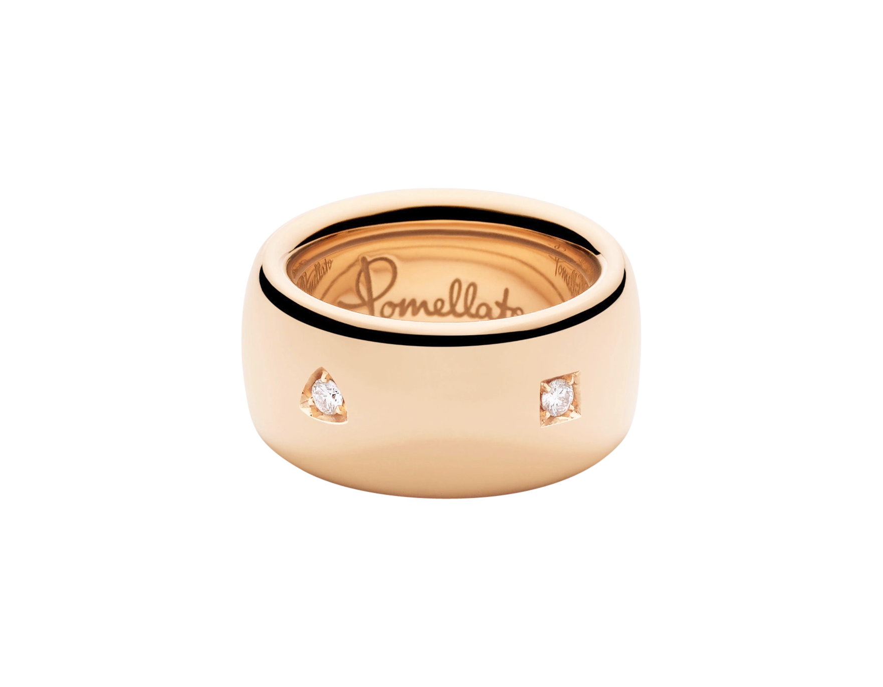 Pomellato Iconica ring, medium-wide Pomellato Iconica ring, medium-wide