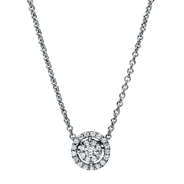 Brogle Classic necklace with diamond pendant Brogle Classic necklace with diamond pendant