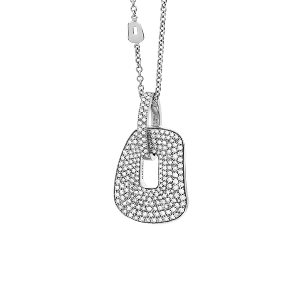 Mattioli Puzzle Unica necklace with pendant, large Mattioli Puzzle Unica necklace with pendant, large