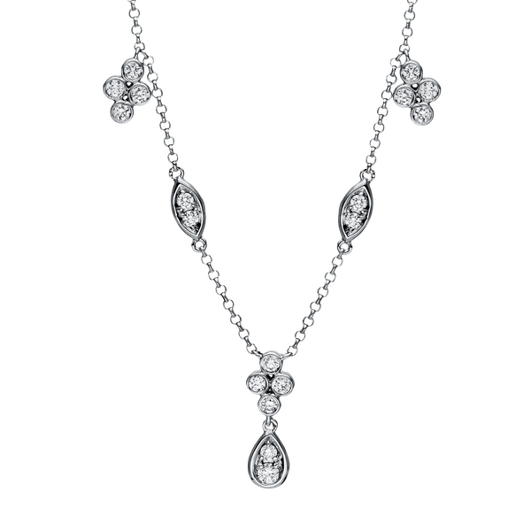 Brogle Classic necklace with diamond pendant