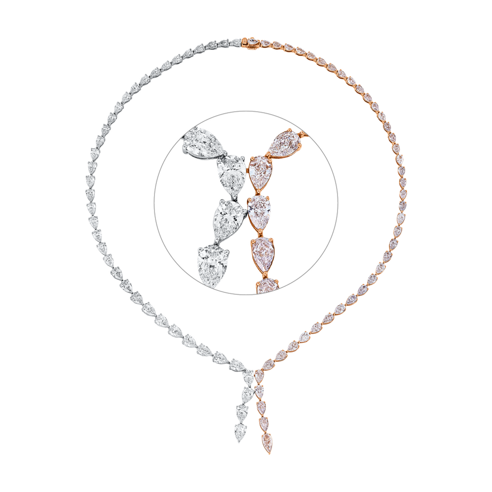 Brogle Selection Bicolor Diamantcollier