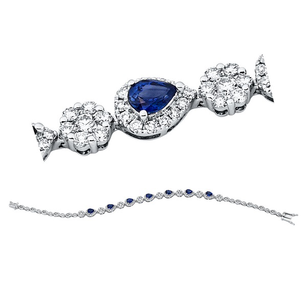 Brogle Selection sapphire bracelet Brogle Selection sapphire bracelet