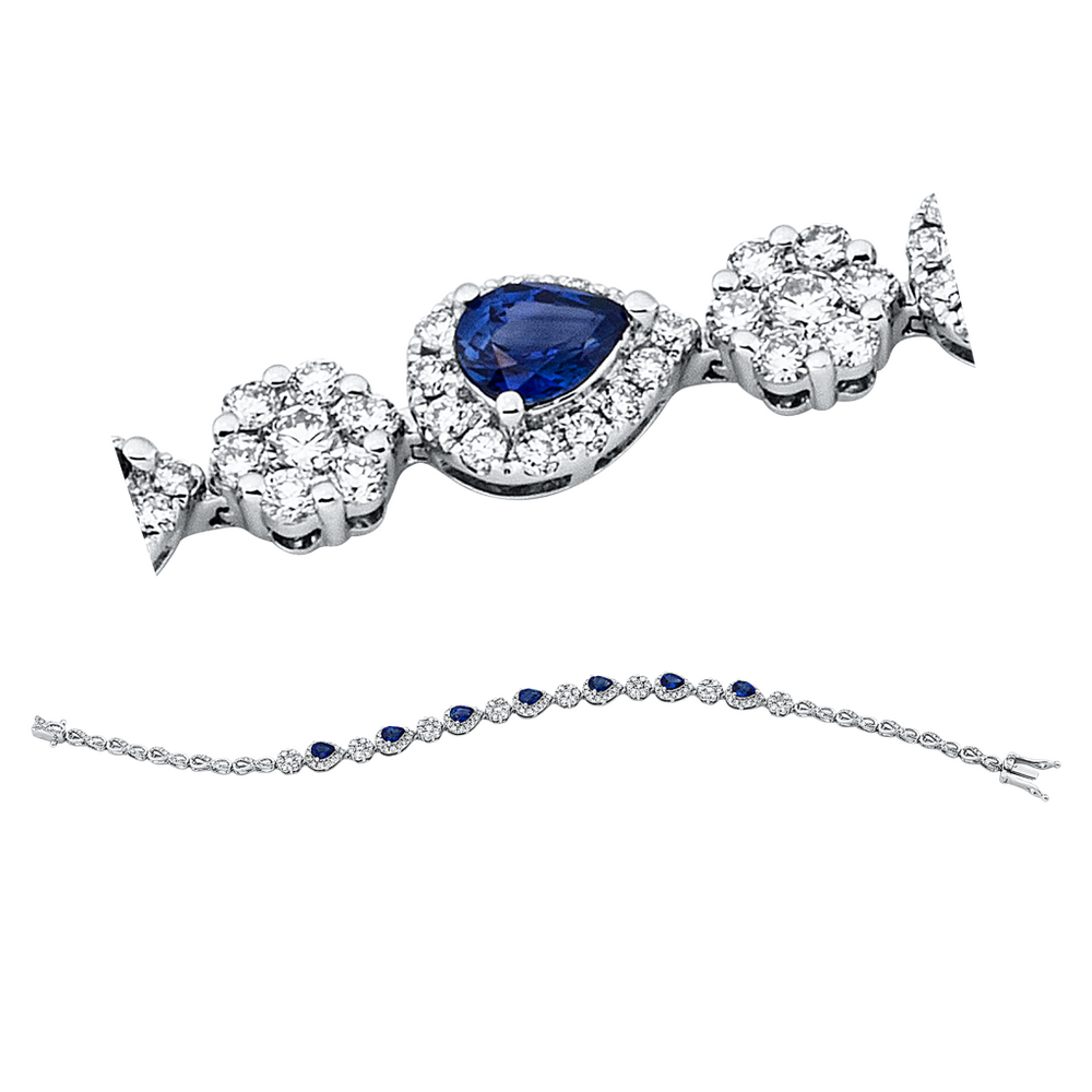 Brogle Selection sapphire bracelet Brogle Selection sapphire bracelet