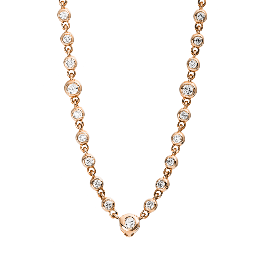 Brogle Selection necklace with diamond pendant Brogle Selection necklace with diamond pendant