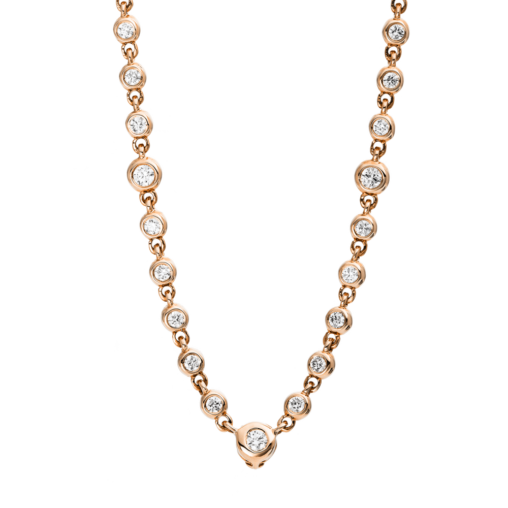 Brogle Selection necklace with diamond pendant Brogle Selection necklace with diamond pendant