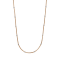Brogle Classic raspberry bicolor gold chain 2mm Brogle Classic raspberry bicolor gold chain 2mm
