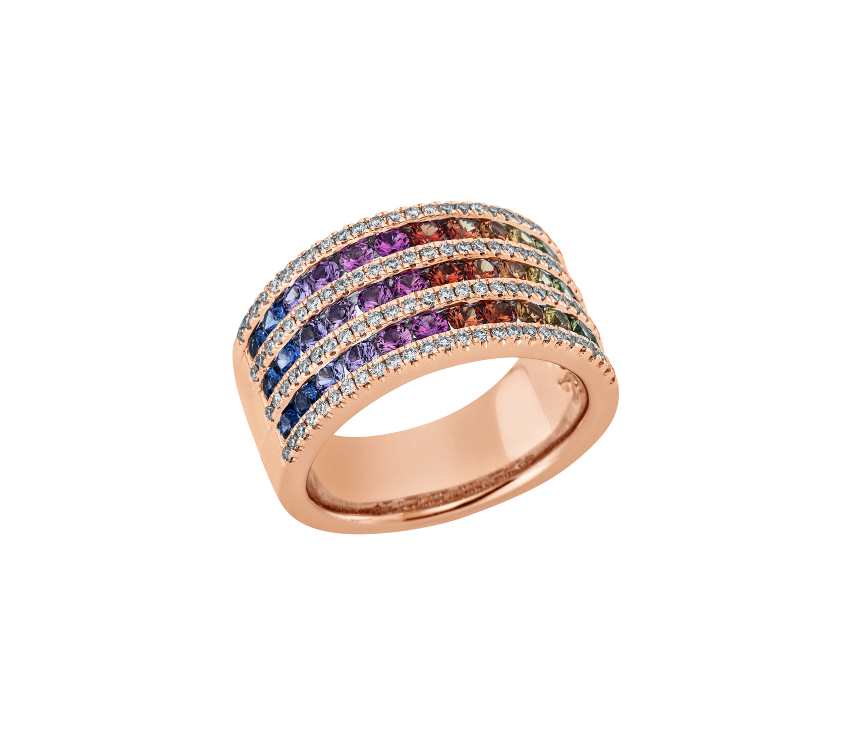 Brogle Selection sapphire ring Rainbow Brogle Selection sapphire ring Rainbow