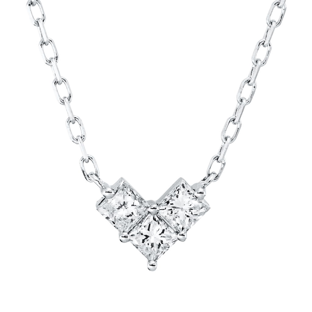 Brogle Classic necklace with diamond pendant Brogle Classic necklace with diamond pendant