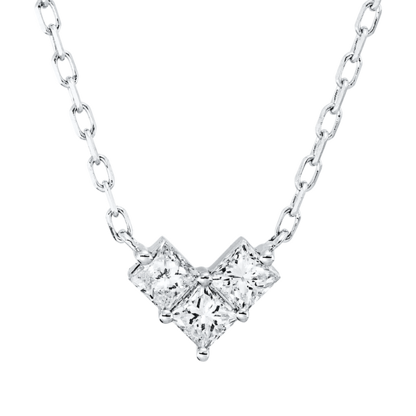 Brogle Classic necklace with diamond pendant Brogle Classic necklace with diamond pendant