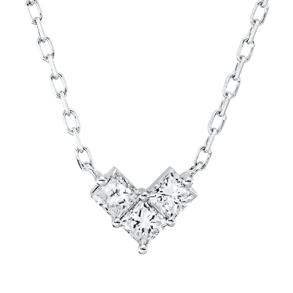 Brogle Classic necklace with diamond pendant Brogle Classic necklace with diamond pendant