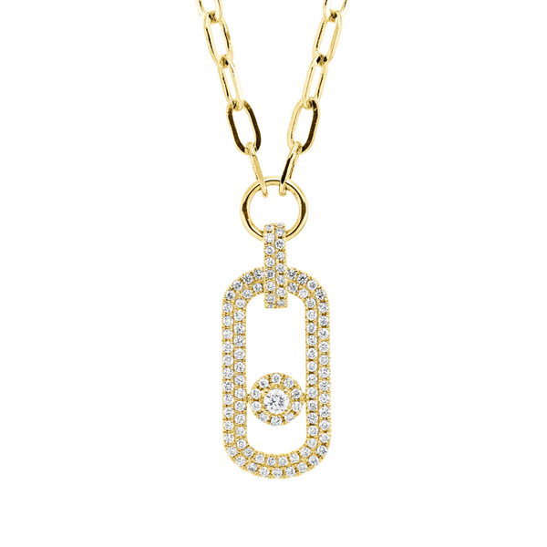 Brogle Classic Kette mit Diamantanhänger