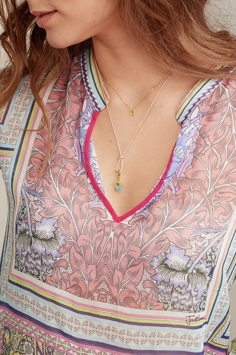 Tamara Comolli Mikado Flamenco Aqua Chalcedony Pendant Tamara Comolli Mikado Flamenco Aqua Chalcedony Pendant