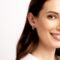 Bronzallure Purezza hoop earrings