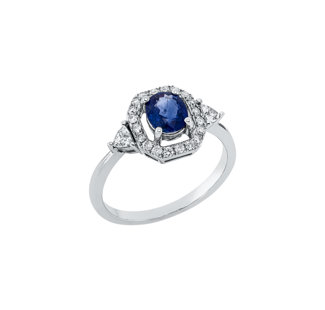 Brogle Classic sapphire ring