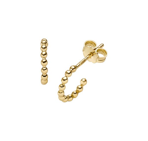 Brogle Classic gold hoop earrings Brogle Classic gold hoop earrings