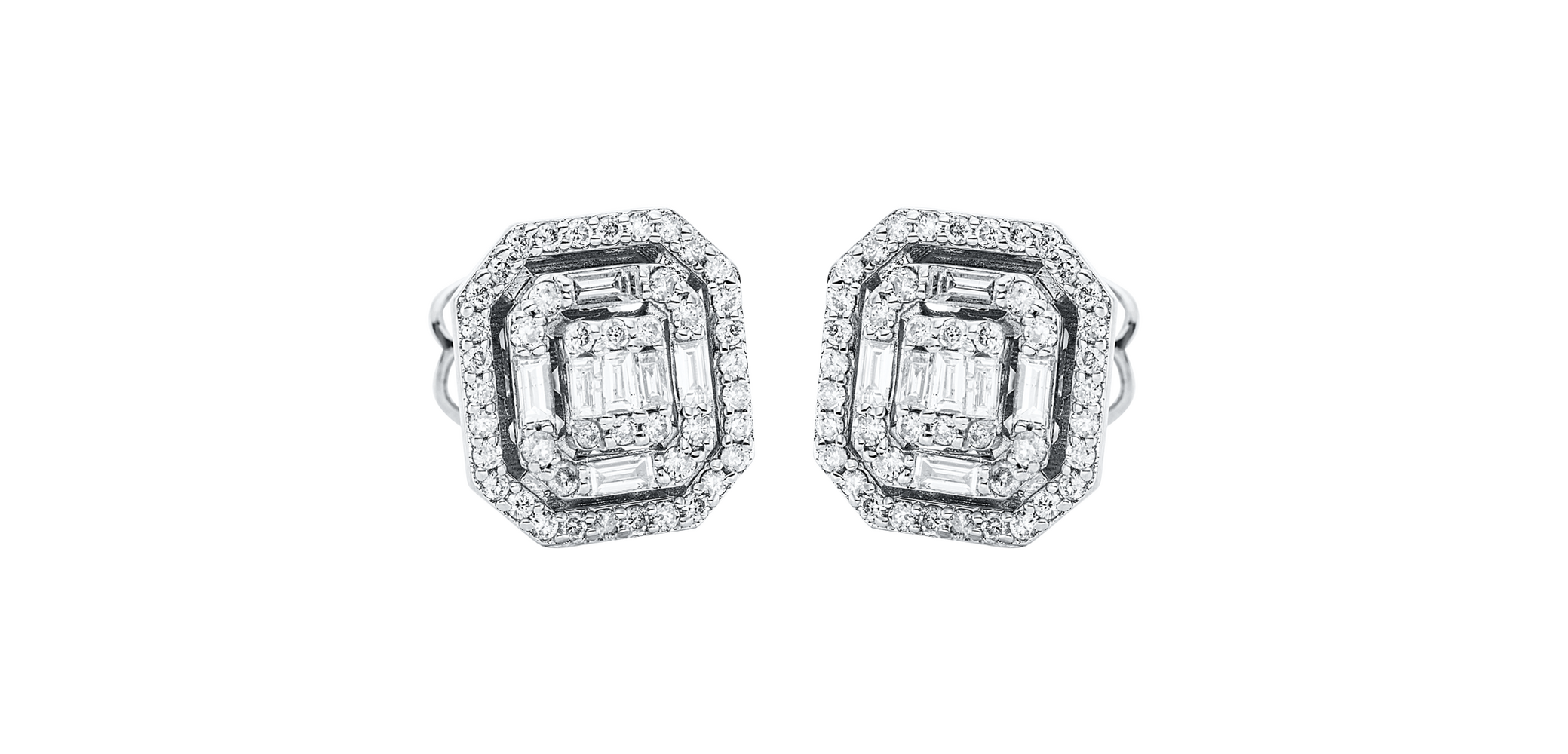 Brogle Classic diamond stud earrings