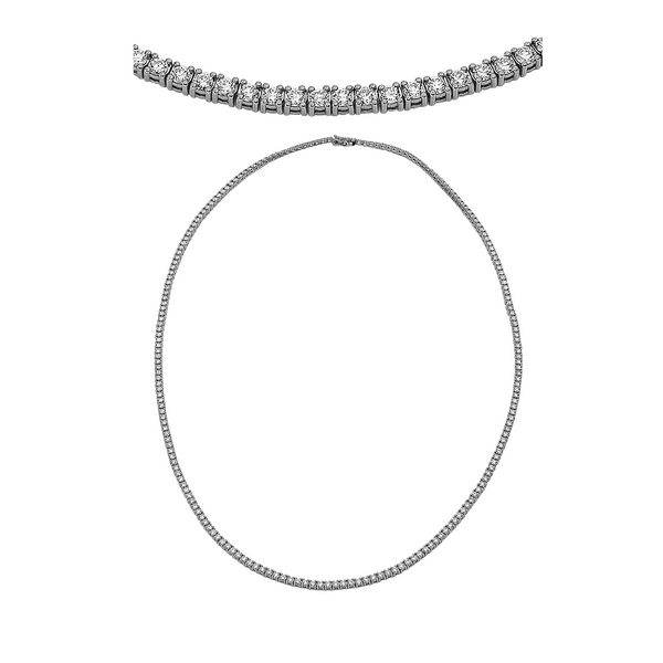 Brogle Selection Eternity tennis necklace