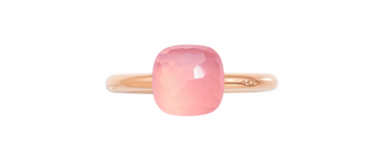 290109 PAB4030 O6000 000QR 020 Pomellato nudo petit ring rose gold 18kt white gold 18kt rose quartz u64b026591febd968