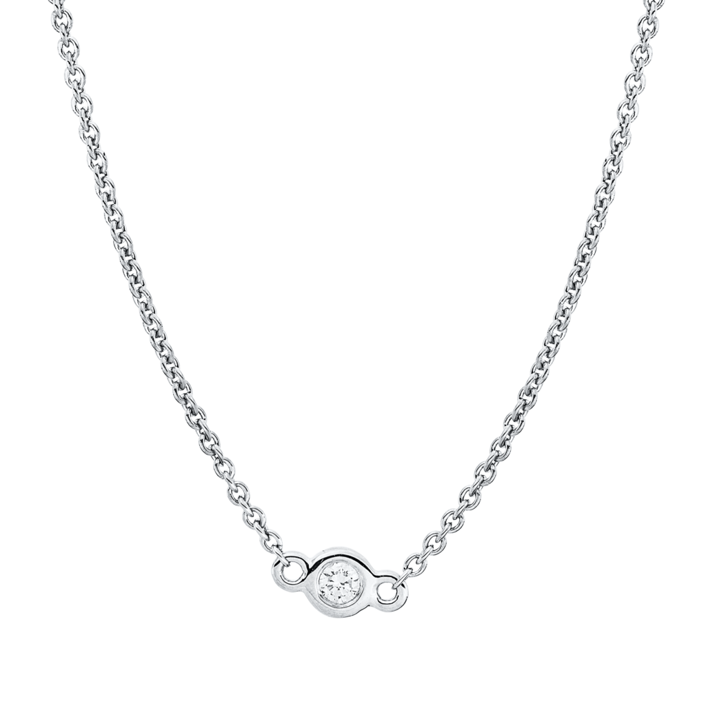 Brogle Classic necklace with diamond pendant