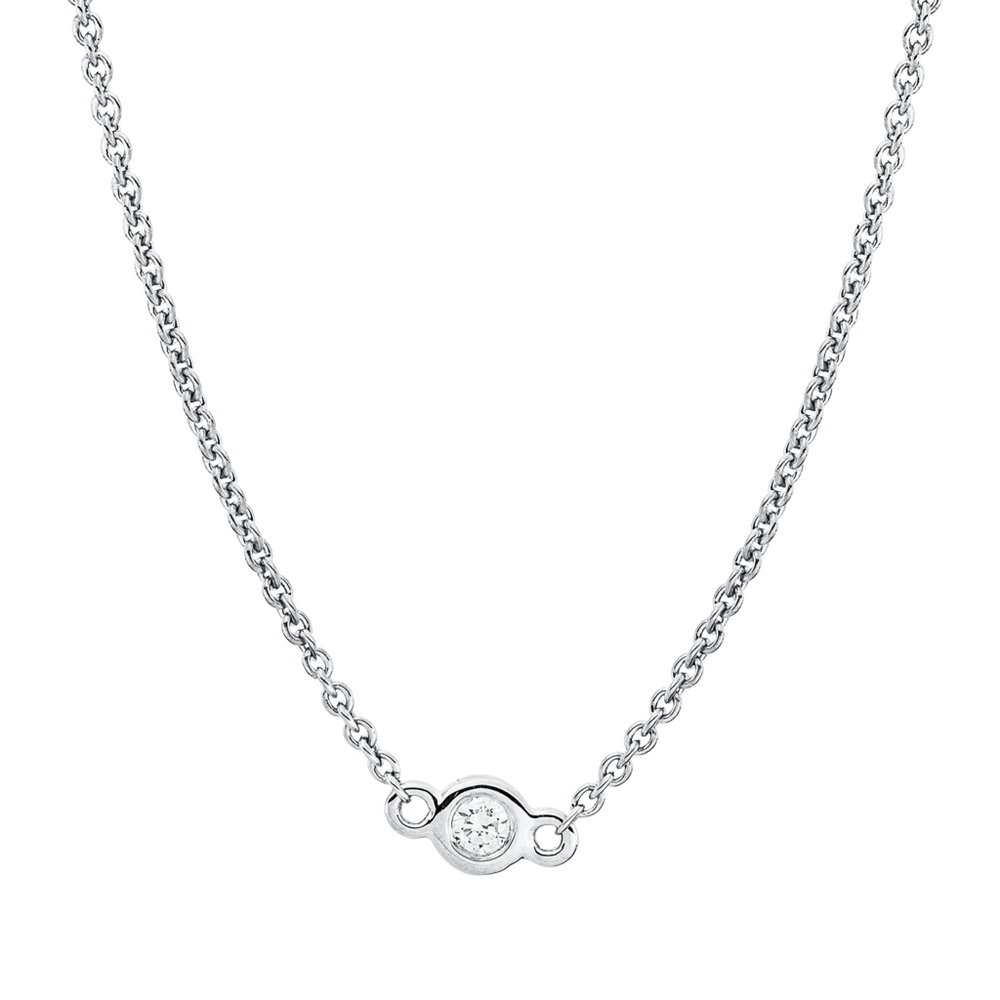 Brogle Classic necklace with diamond pendant