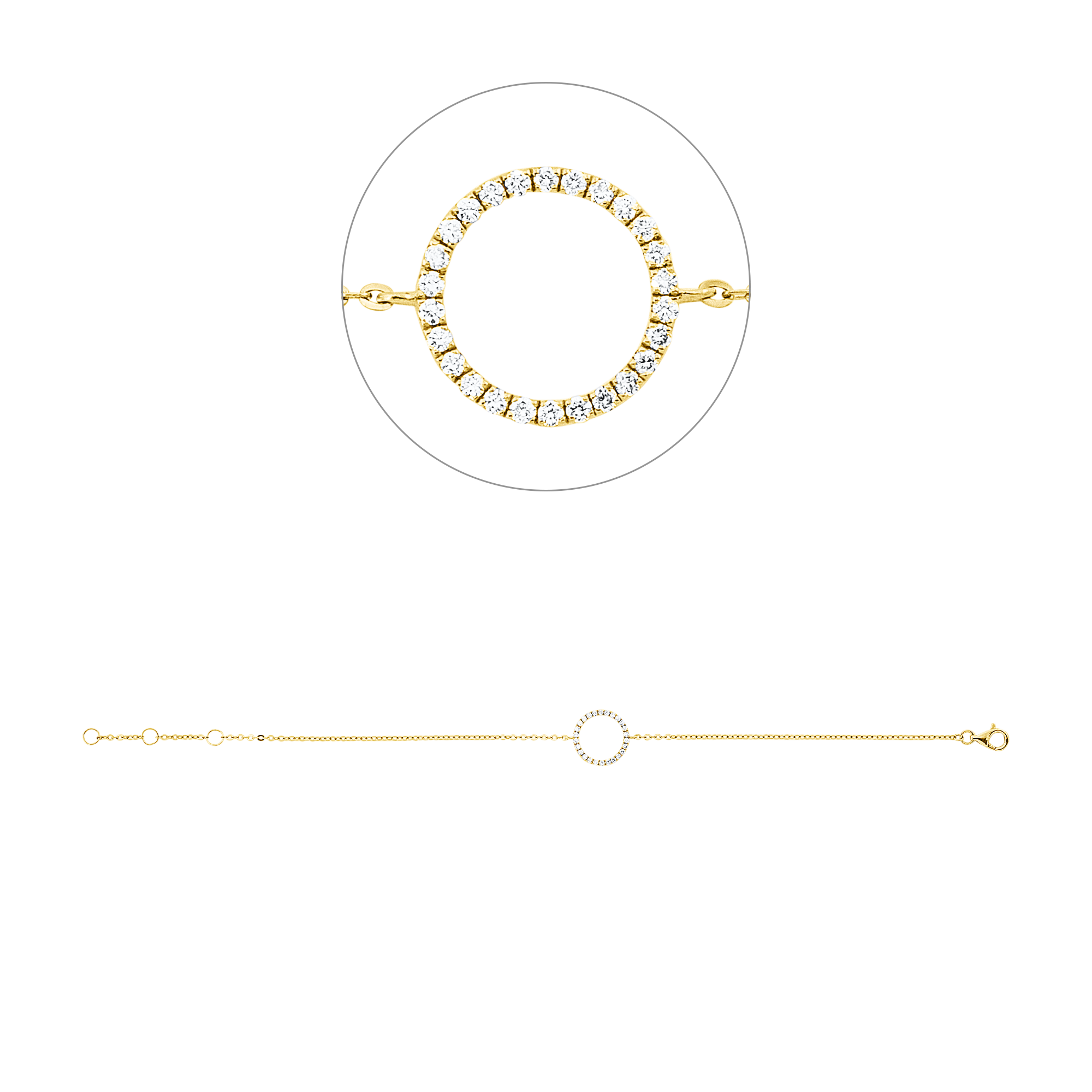 Brogle Classic diamond bracelet