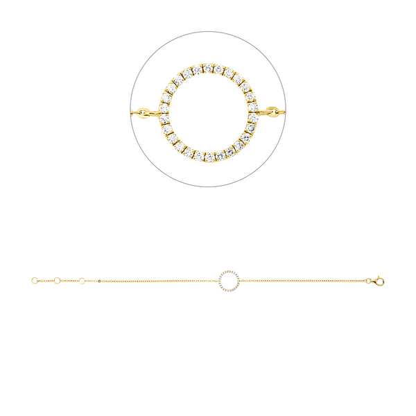 Brogle Classic Diamantarmband