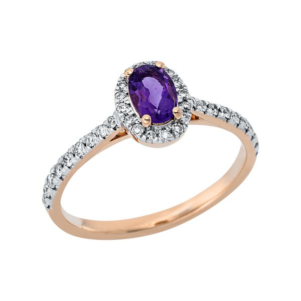 Brogle Selection Felicity amethyst ring