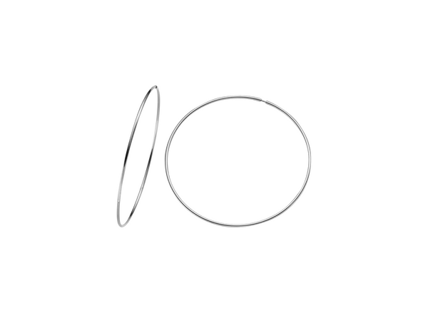 Brogle Classic gold hoop earrings 1.5mm Brogle Classic gold hoop earrings 1.5mm