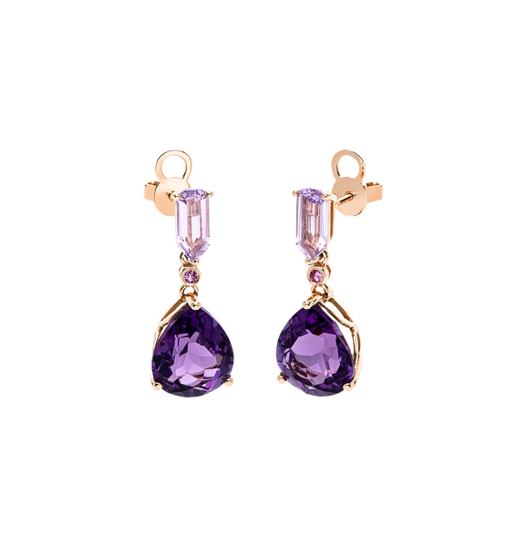 Brogle Classic colored stone earrings Brogle Classic colored stone earrings