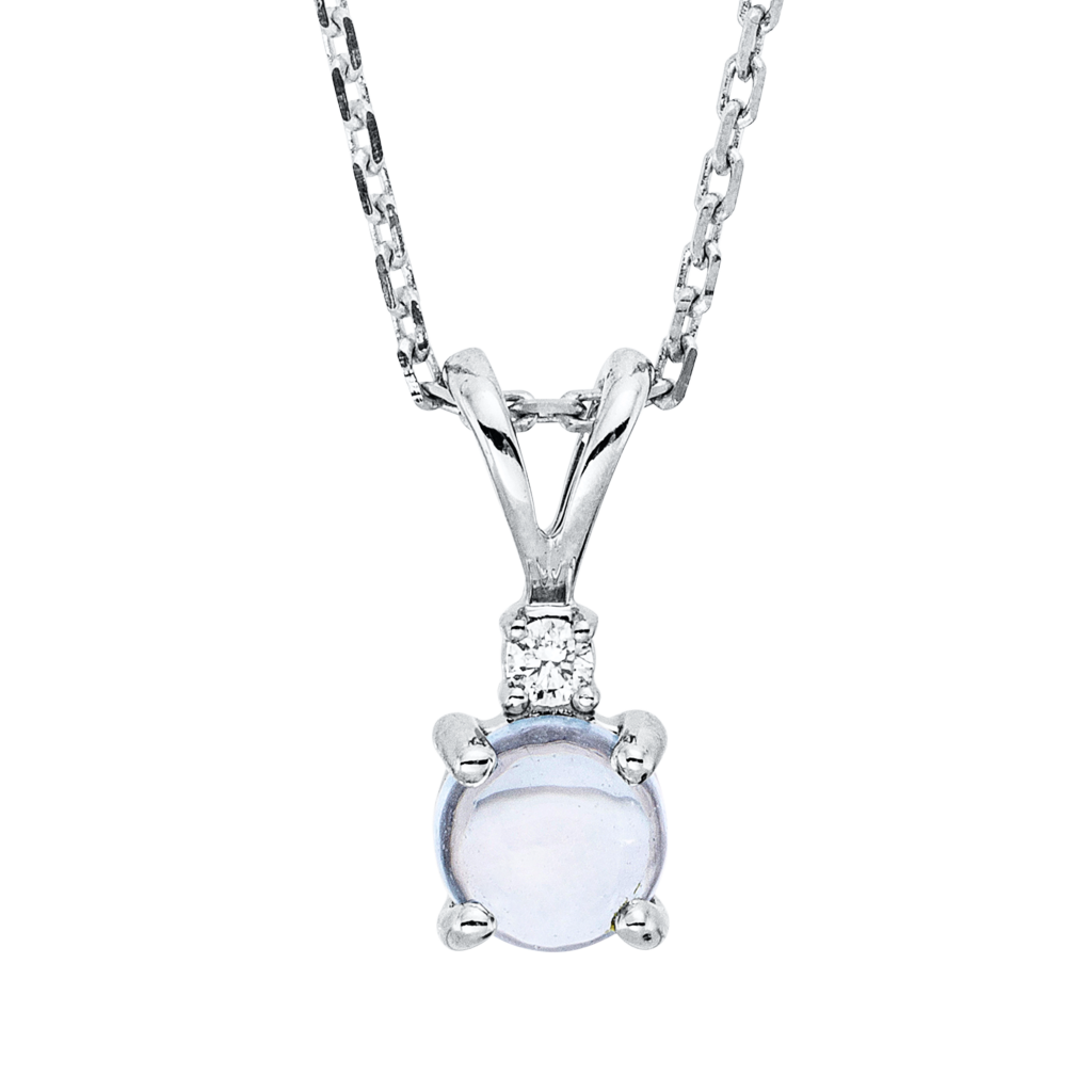 Brogle Classic necklace with sky topaz pendant Brogle Classic necklace with sky topaz pendant