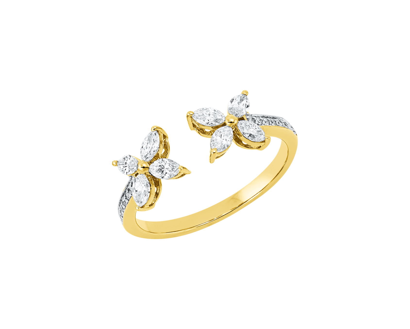 Brogle Classic Bicolor Diamantring