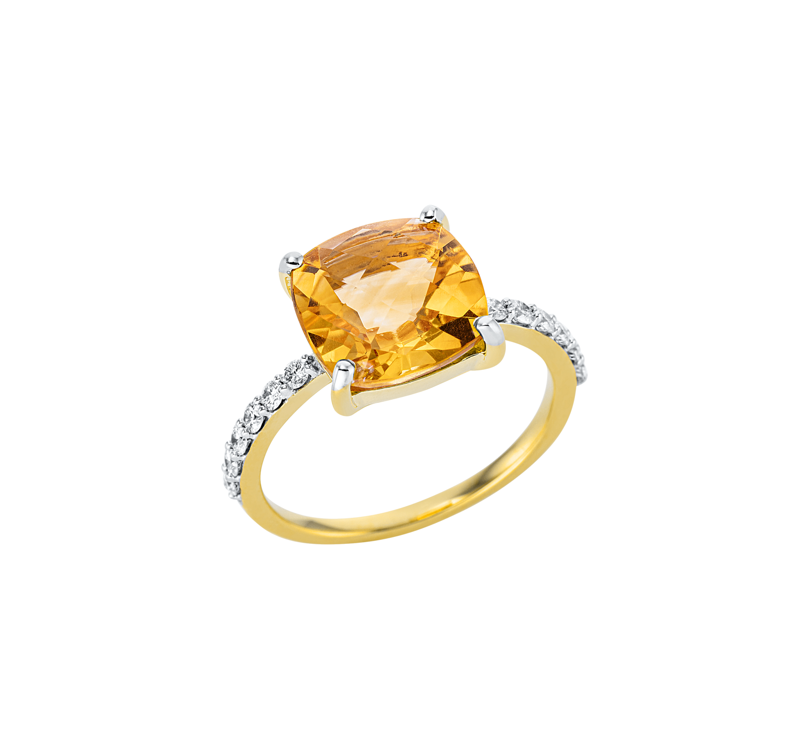 Brogle Classic citrine ring Brogle Classic citrine ring
