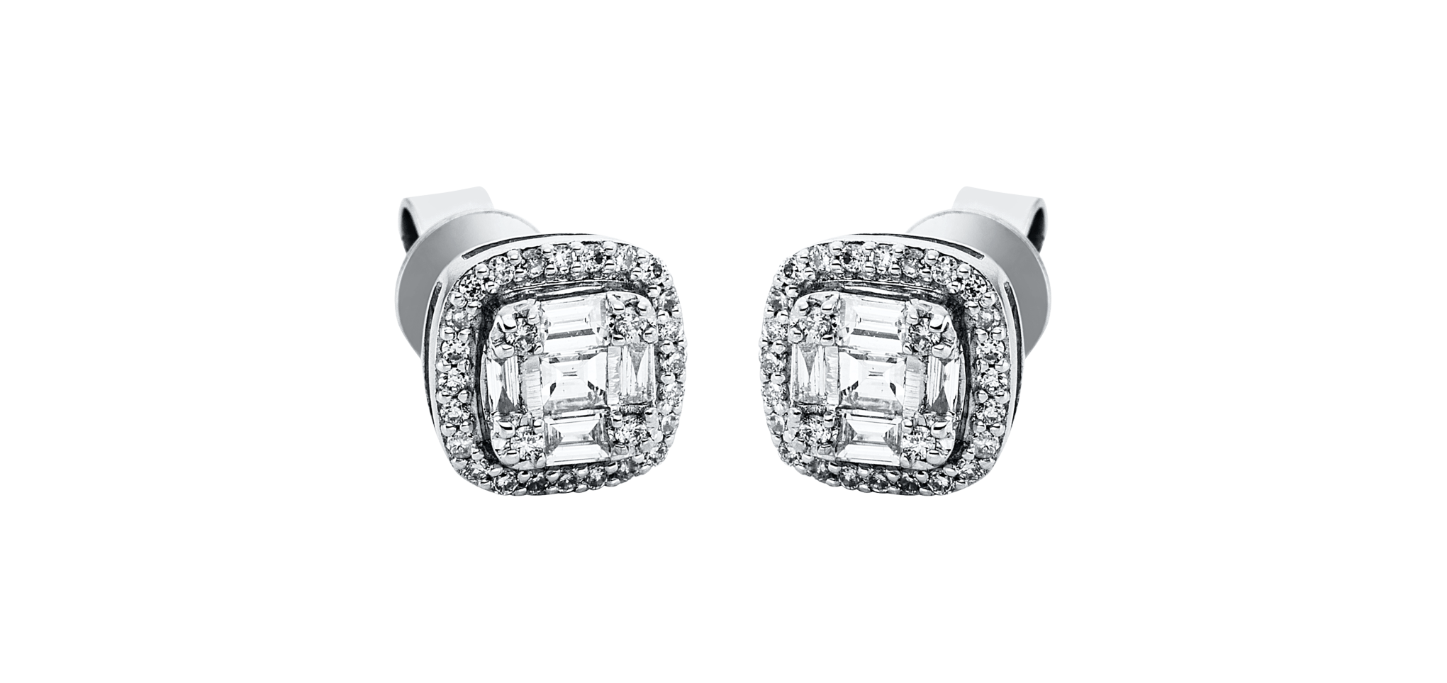 Brogle Classic diamond stud earrings