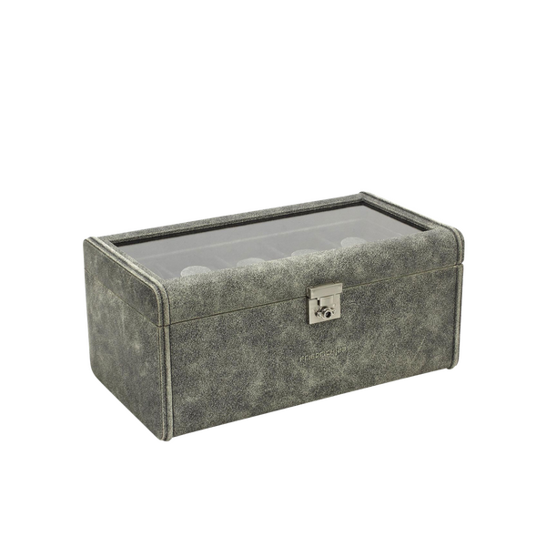 Friedrich Watch box with window Cubano 20 - Grey Friedrich Watch box with window Cubano 20 - Grey