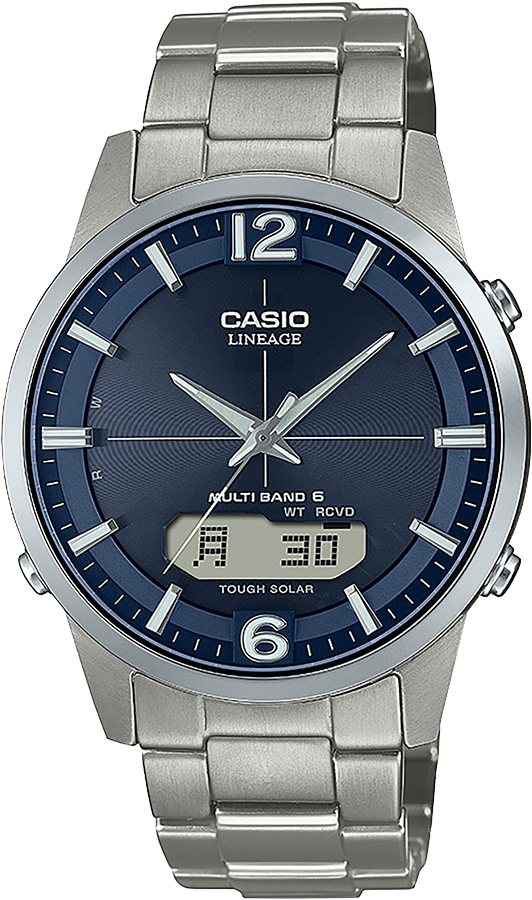 CASIO FUNKUHREN Solar 39,5 mm