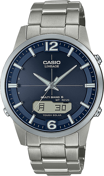 CASIO FUNKUHREN Solar 39,5 mm