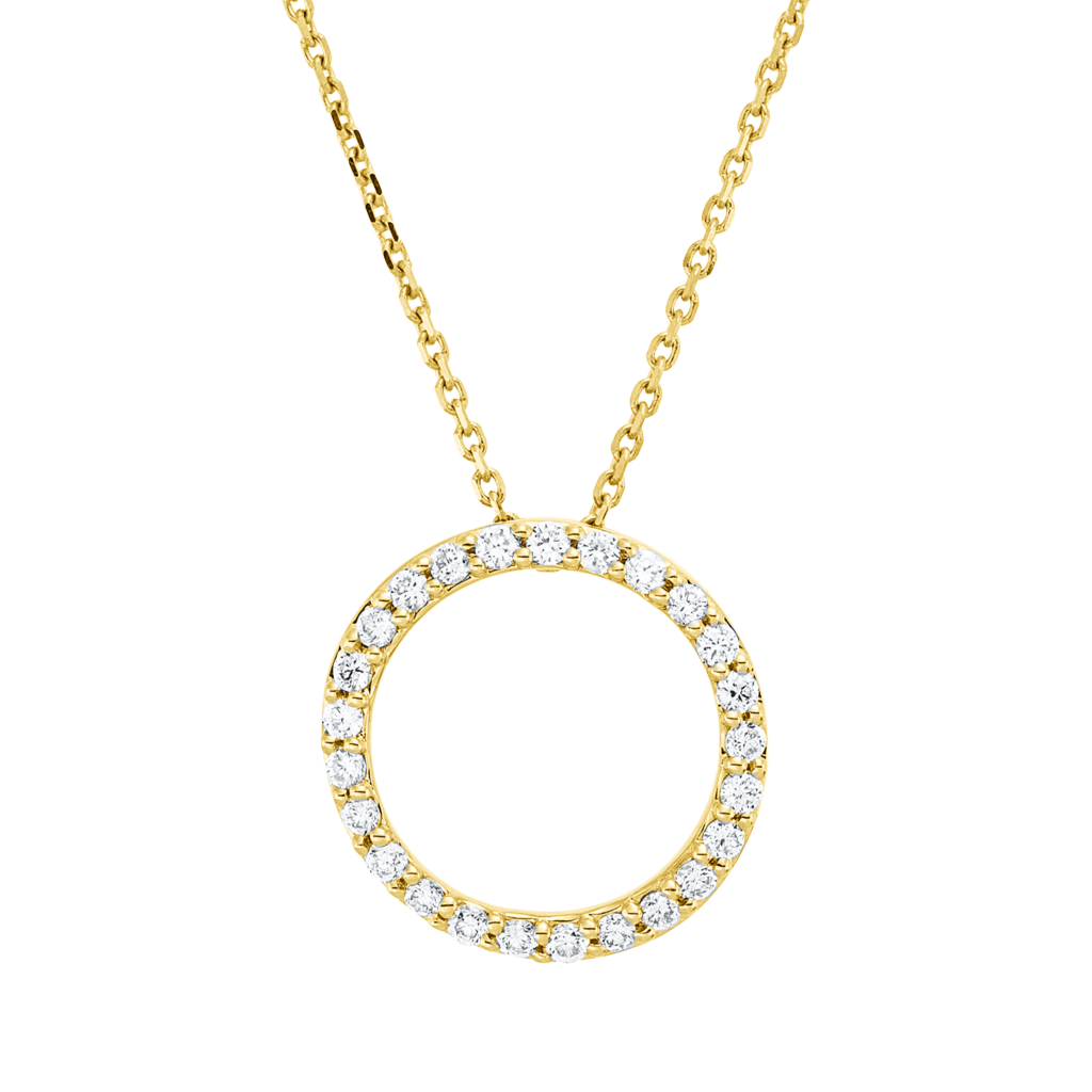 Brogle Classic necklace with diamond pendant
