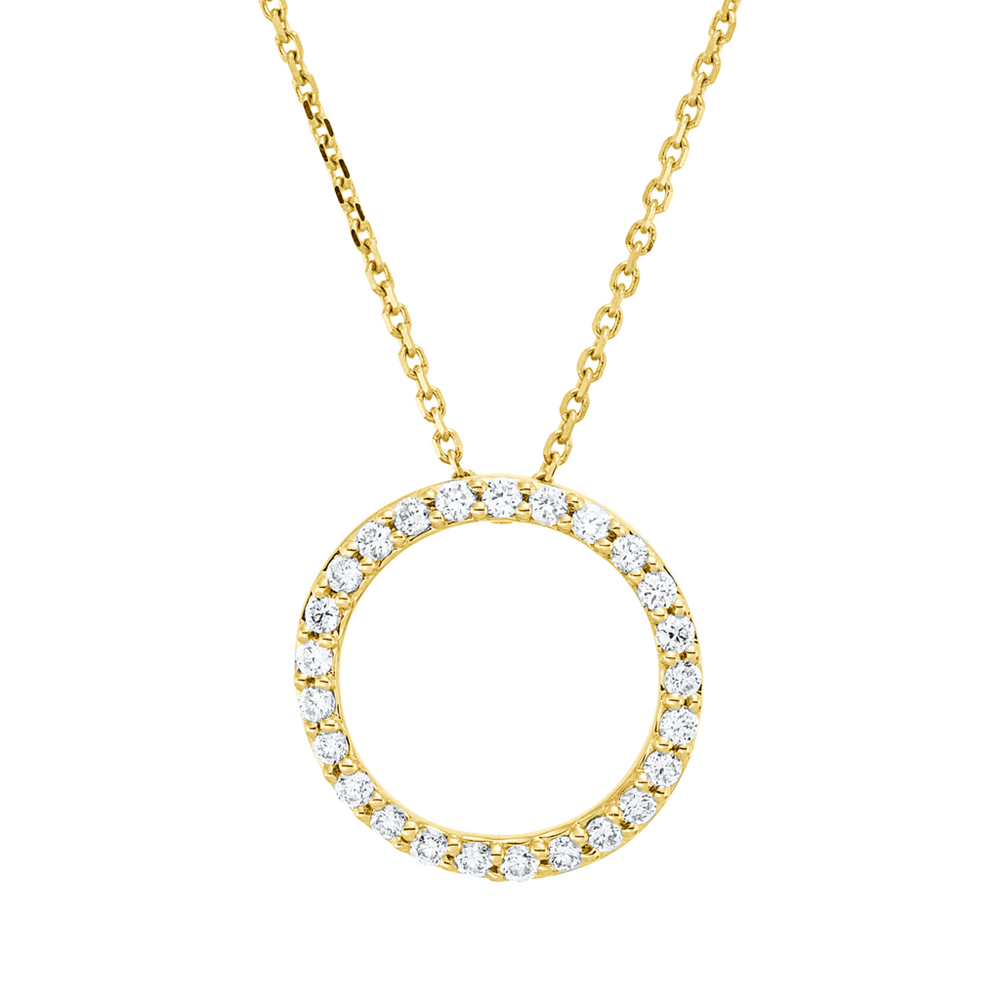 Brogle Classic necklace with diamond pendant Brogle Classic necklace with diamond pendant