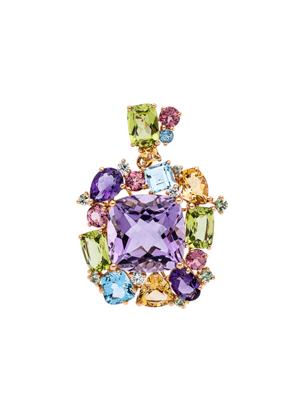 Brogle Classic colored stone pendant