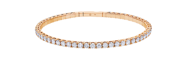 Brogle Selection flexible tennis bracelet Brogle Selection flexible tennis bracelet