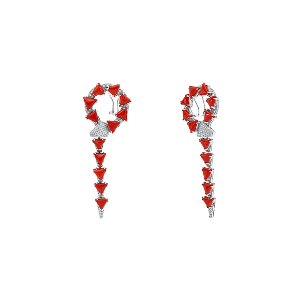 Brogle Selection Korallohrhänger Brogle Selection Korallohrhänger