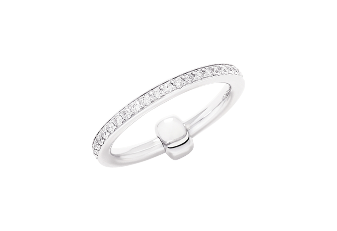 PAC4015 O2WHR DB000 020 Pomellato pomellato together ring single band white gold 18kt diamond l65c36e3164cf276c