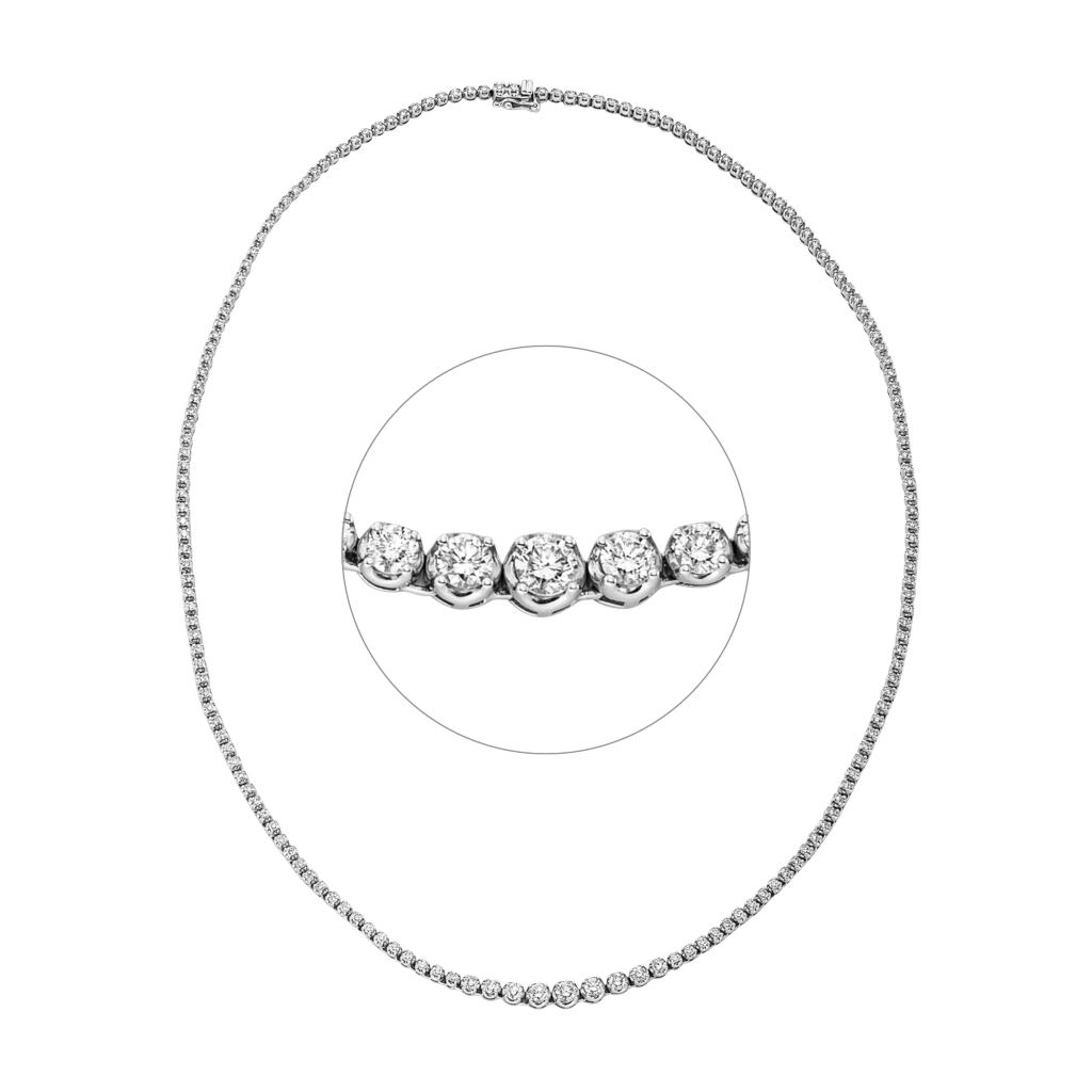 Brogle Classic tennis necklace Brogle Classic tennis necklace